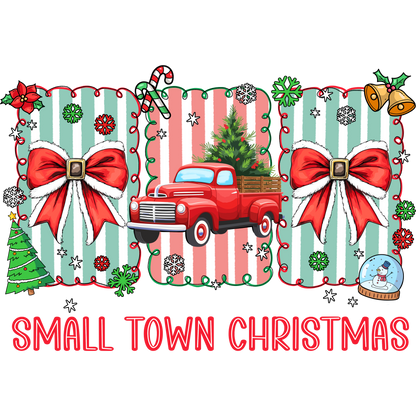 Small Town Christmas Festive Holiday Decor Product