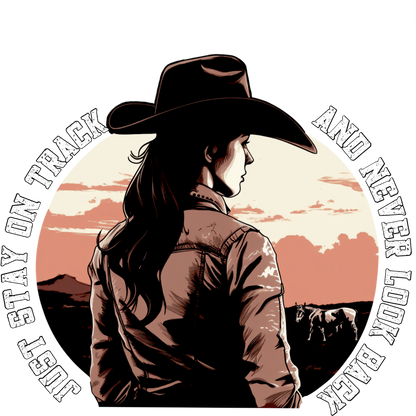 Just Stay On Track And Never Look Back product