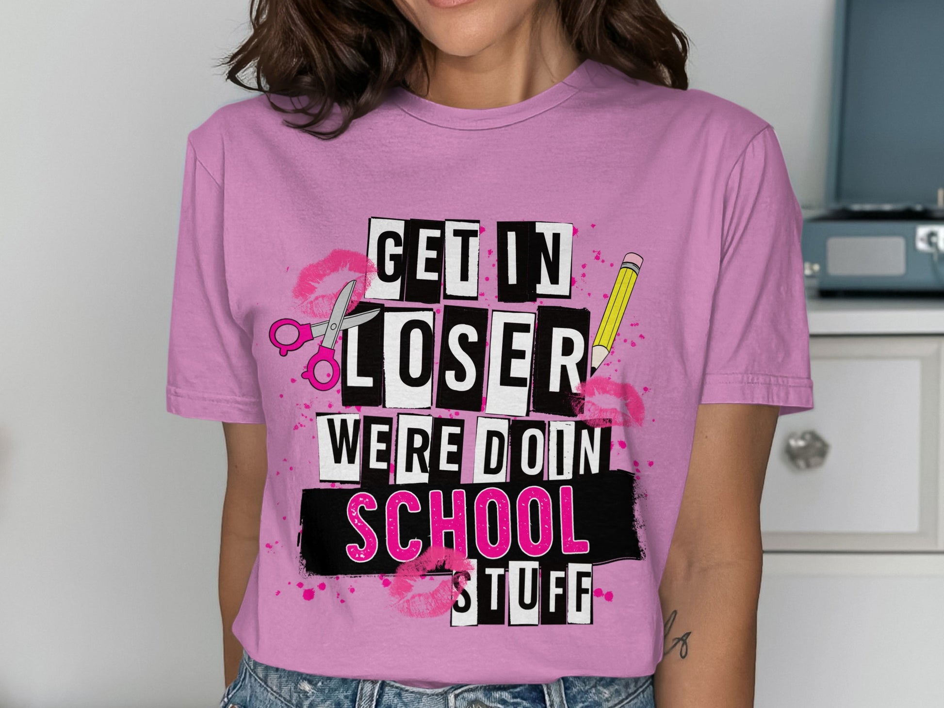 Get In Loser We're Doing School Stuff Shirt