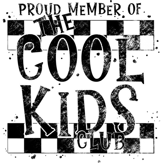 Proud Member Checkerboard Cool Kids Club product