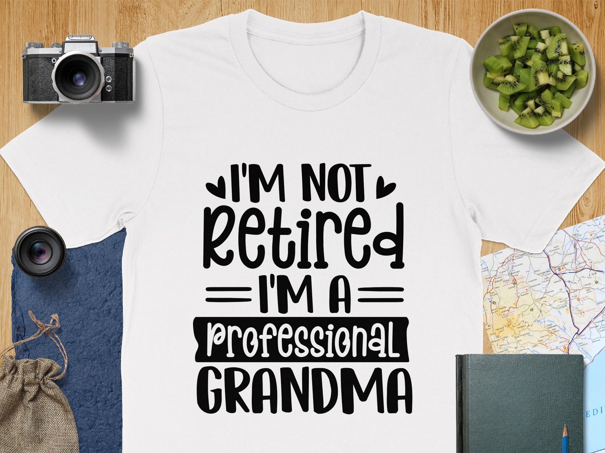 I'm Not Retired I'm A Professional Grandma Shirt