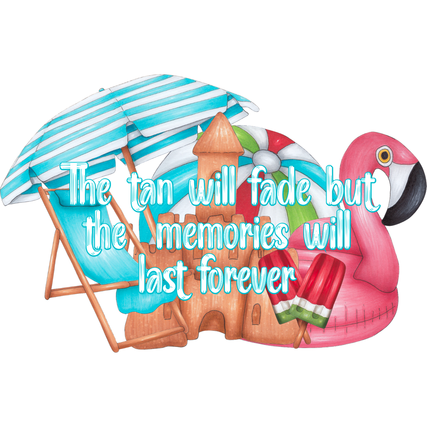 Summer Memories Beach Inflatable Pool Toy