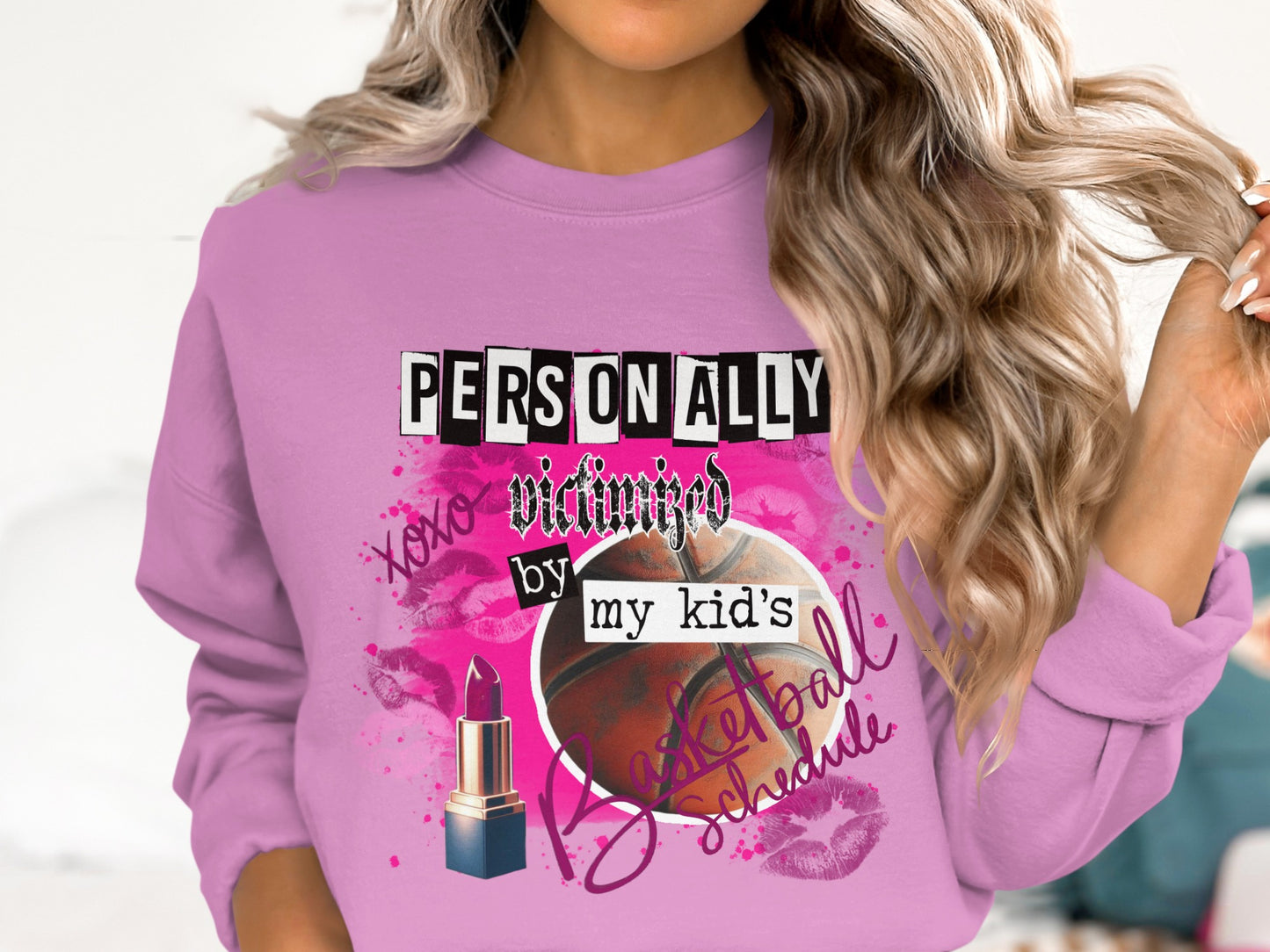 Personally Victimized Basketball Sweatshirt