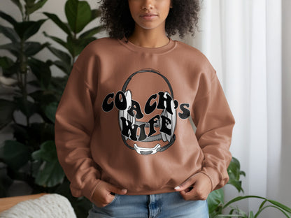 Coach's Wife Statement Sweatshirt Product