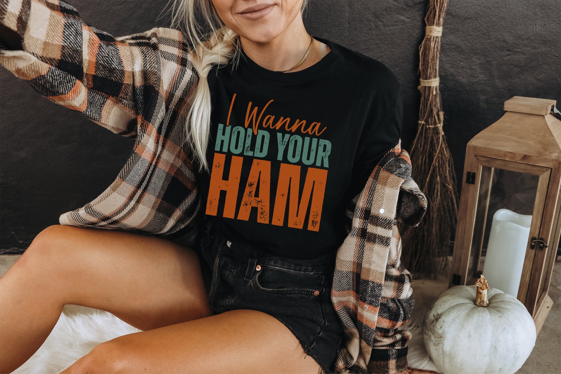 I Wanna Hold Your Ham Graphic Tee for Women