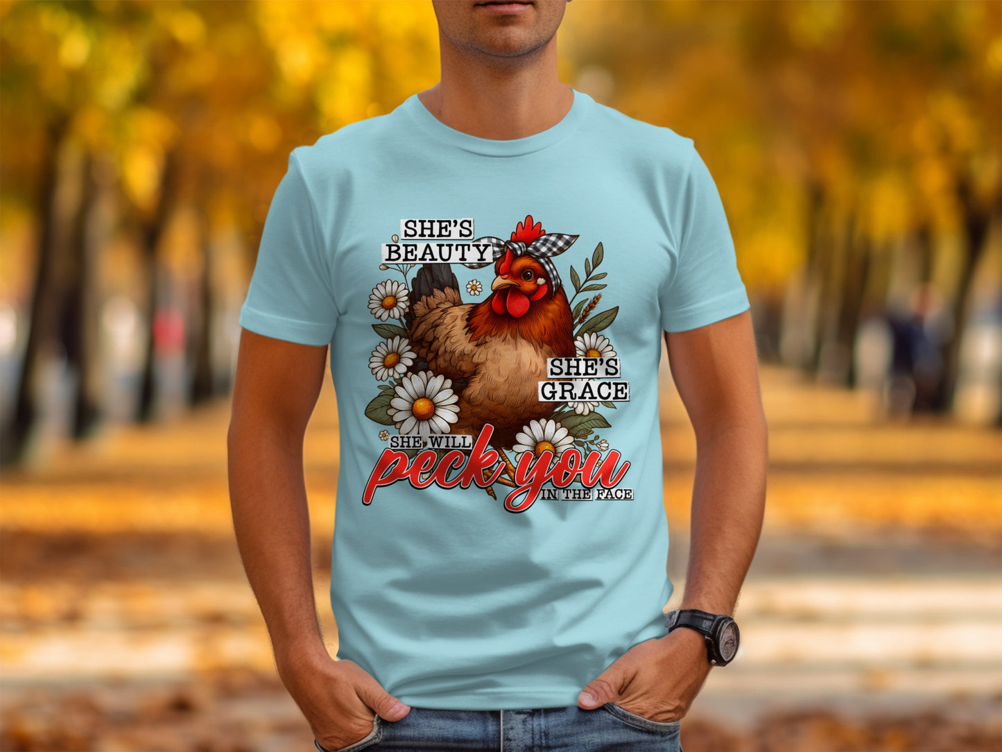 She's Grace She Will Peck You in the Face product