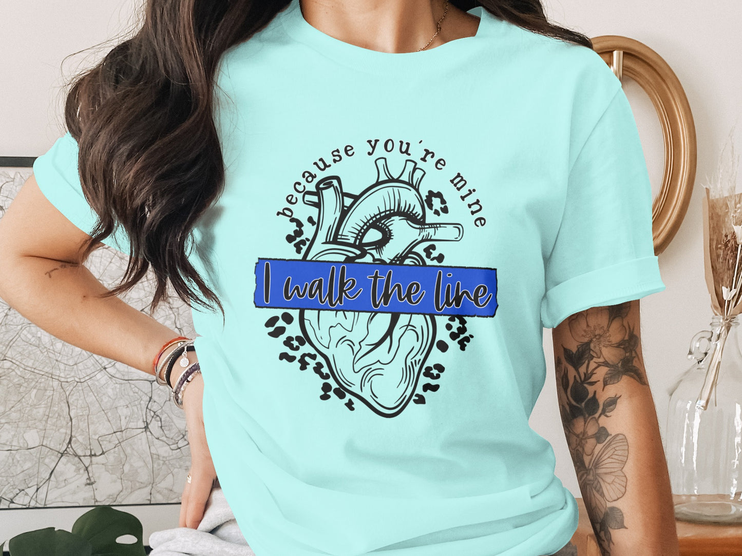 Because You're Mine I Walk the Line Graphic Tee