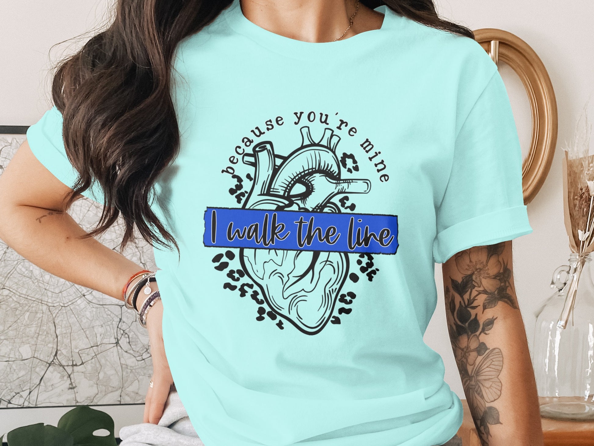 Because You're Mine I Walk the Line Graphic Tee