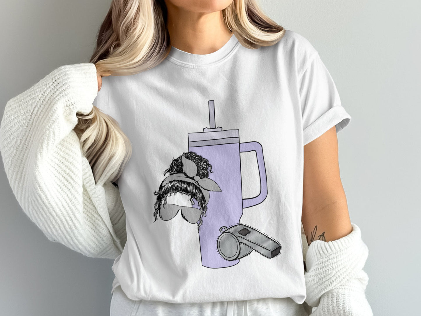 Unique Graphic T-shirt Featuring Cool Accessories Design