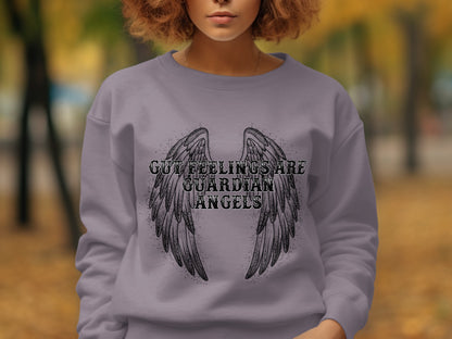 Gut Feelings Are Guardian Angels Sweatshirt