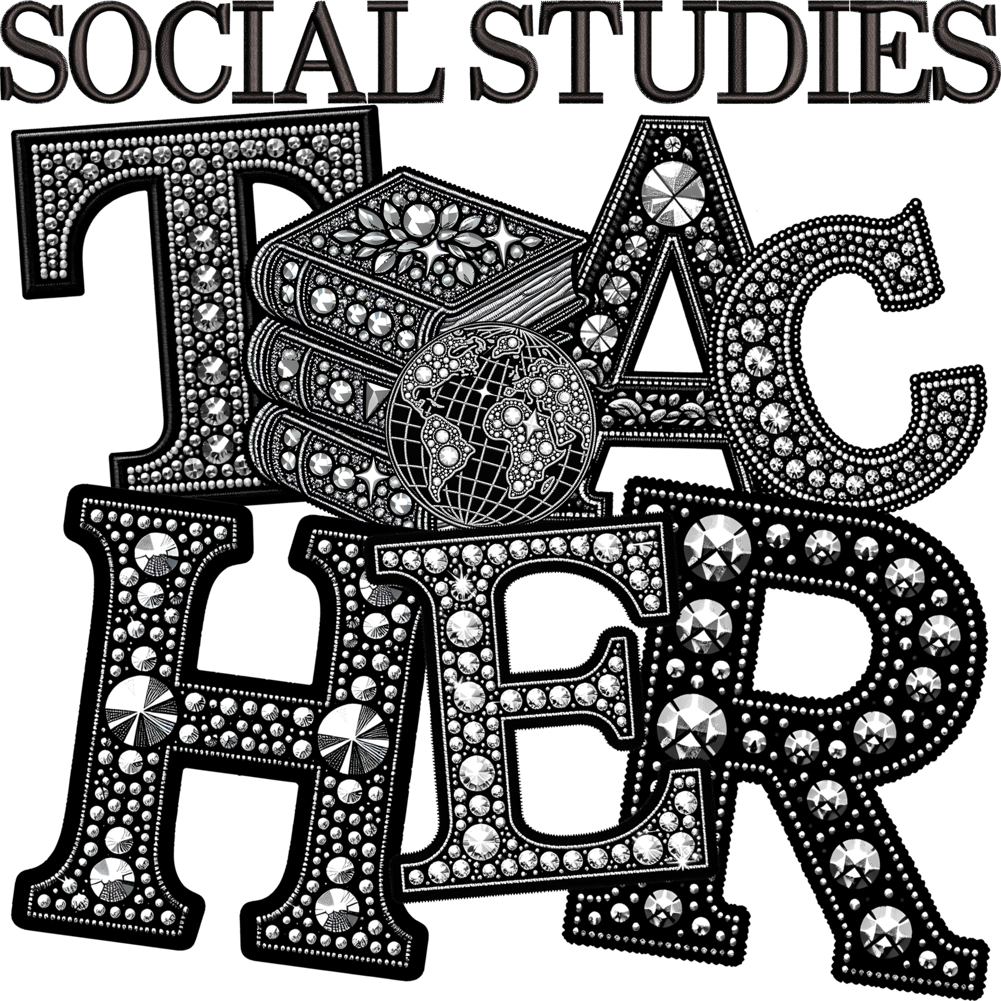 Social Studies Teacher Decorative Artwork Piece