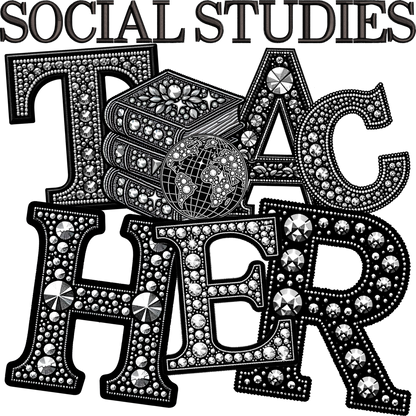 Social Studies Teacher Decorative Artwork Piece