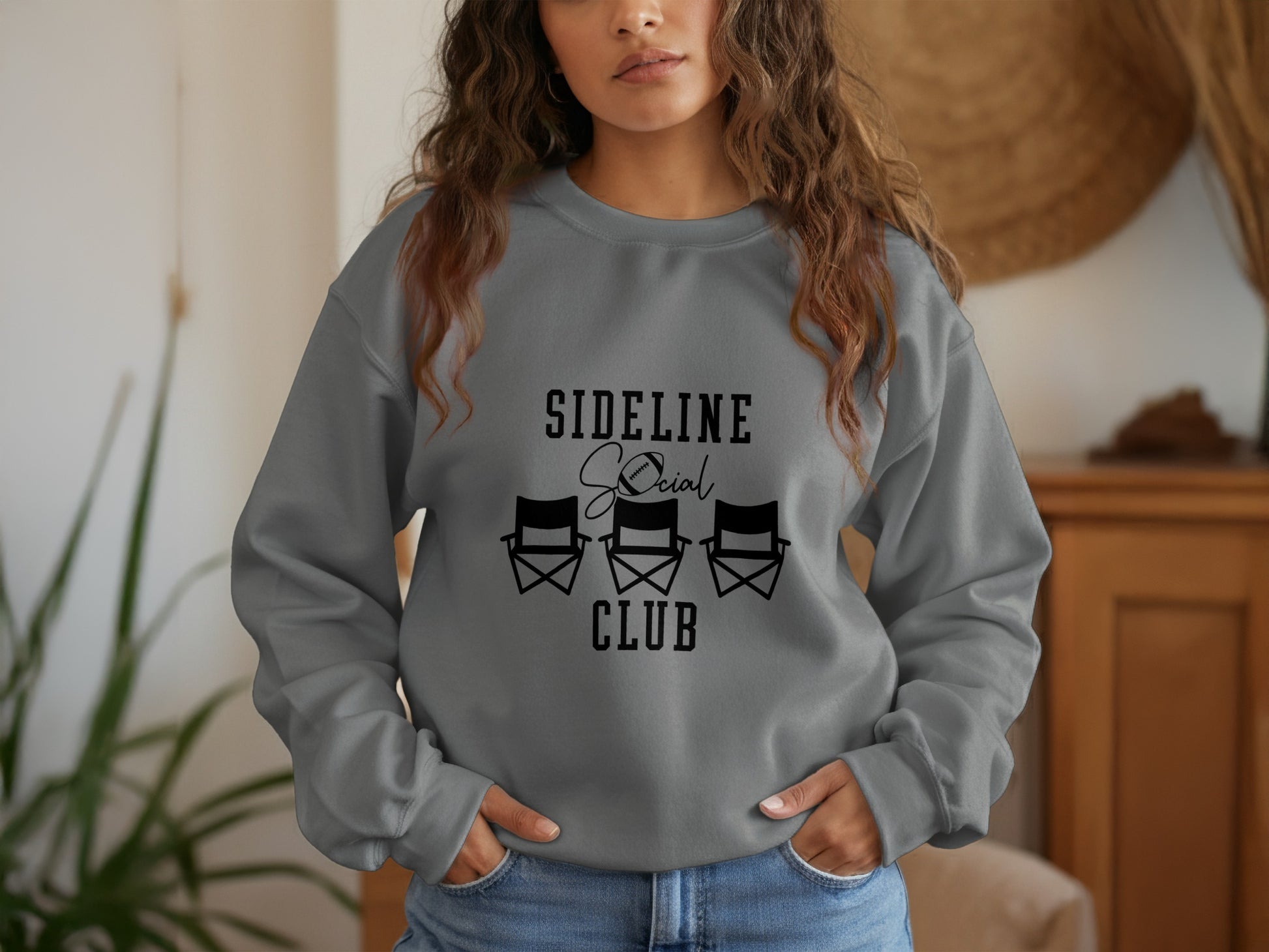 Sideline Social Club Cozy Graphic Sweatshirt product