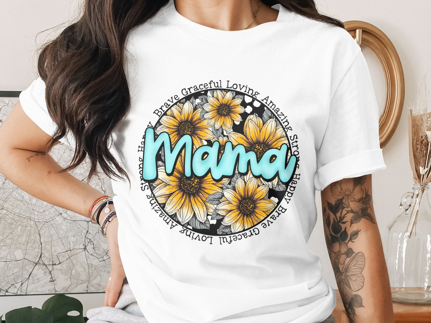 Amazing Strong Loving Bright Mama T-Shirt