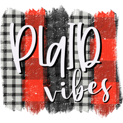 Plaid Vibes Red and Black Checkered Pattern product
