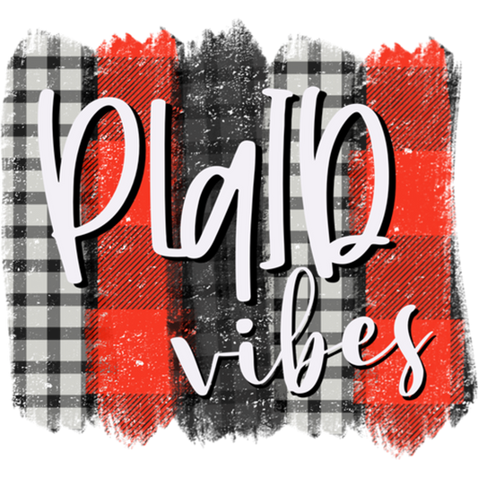Plaid Vibes Red and Black Checkered Pattern product