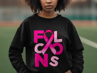 Falcons Cancer Awareness Sweatshirt
