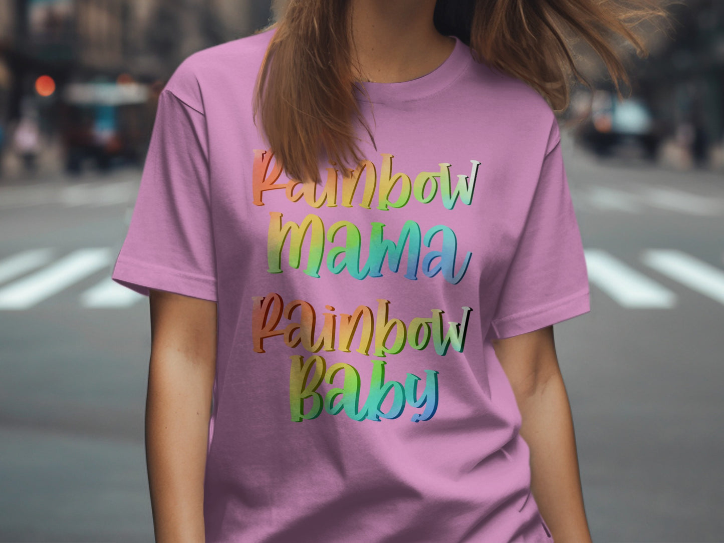 Rainbow Mama Rainbow Baby Graphic Tee product