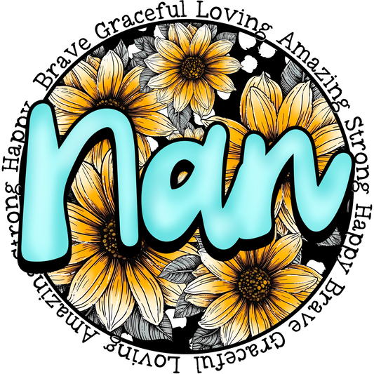 Brave Graceful Loving Amazing Strong Nan product