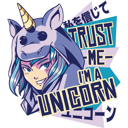 Trust Me I'm A Unicorn Graphic Hoodie Product