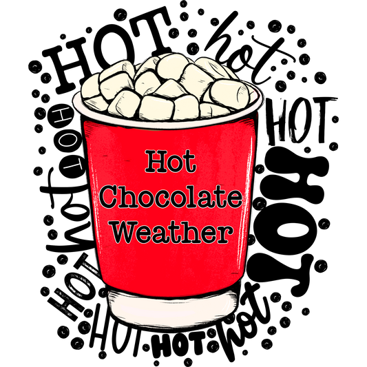 Hot Cocoa Hot Chocolate Weather Art Print