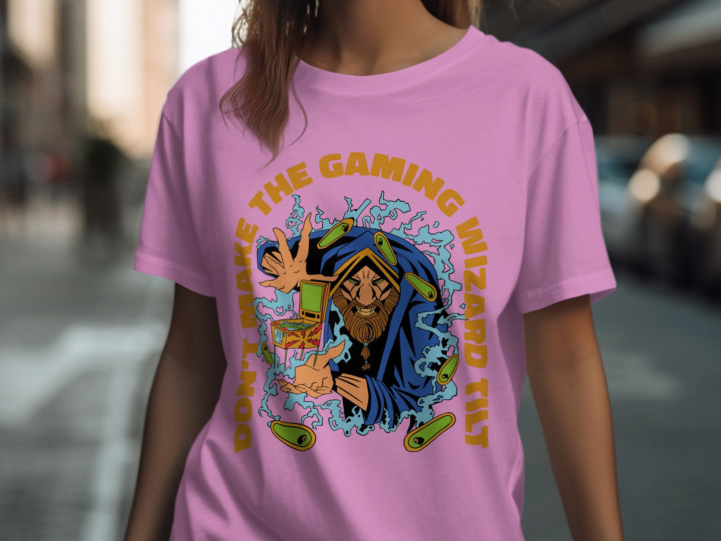 Don't Make The Gaming Wizard Tilt T-Shirt