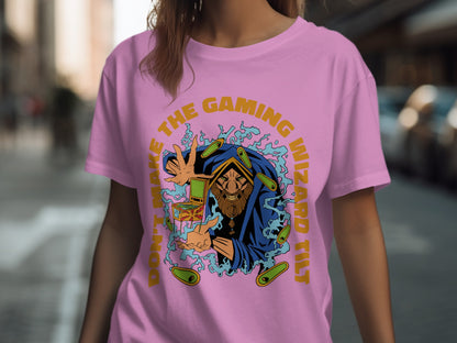 Don't Make The Gaming Wizard Tilt T-Shirt