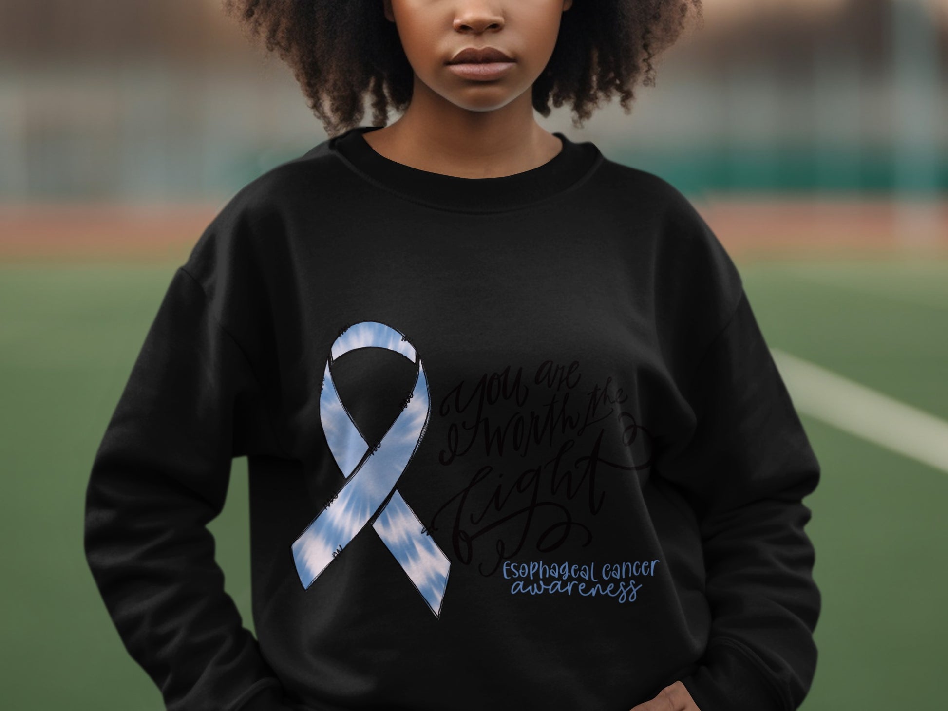 You Are My Hope Light Esophageal Cancer Awareness Shirt
