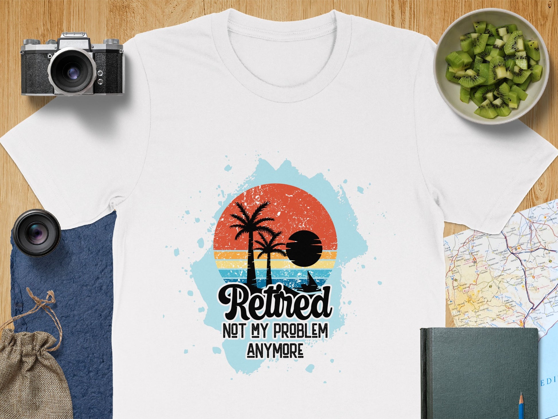 Retired Not My Problem Anymore T-Shirt product