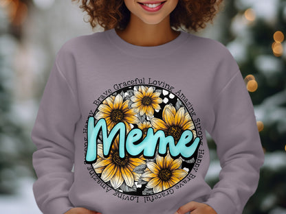 Meme Happy Brave Graceful Loving Amazing Strong product