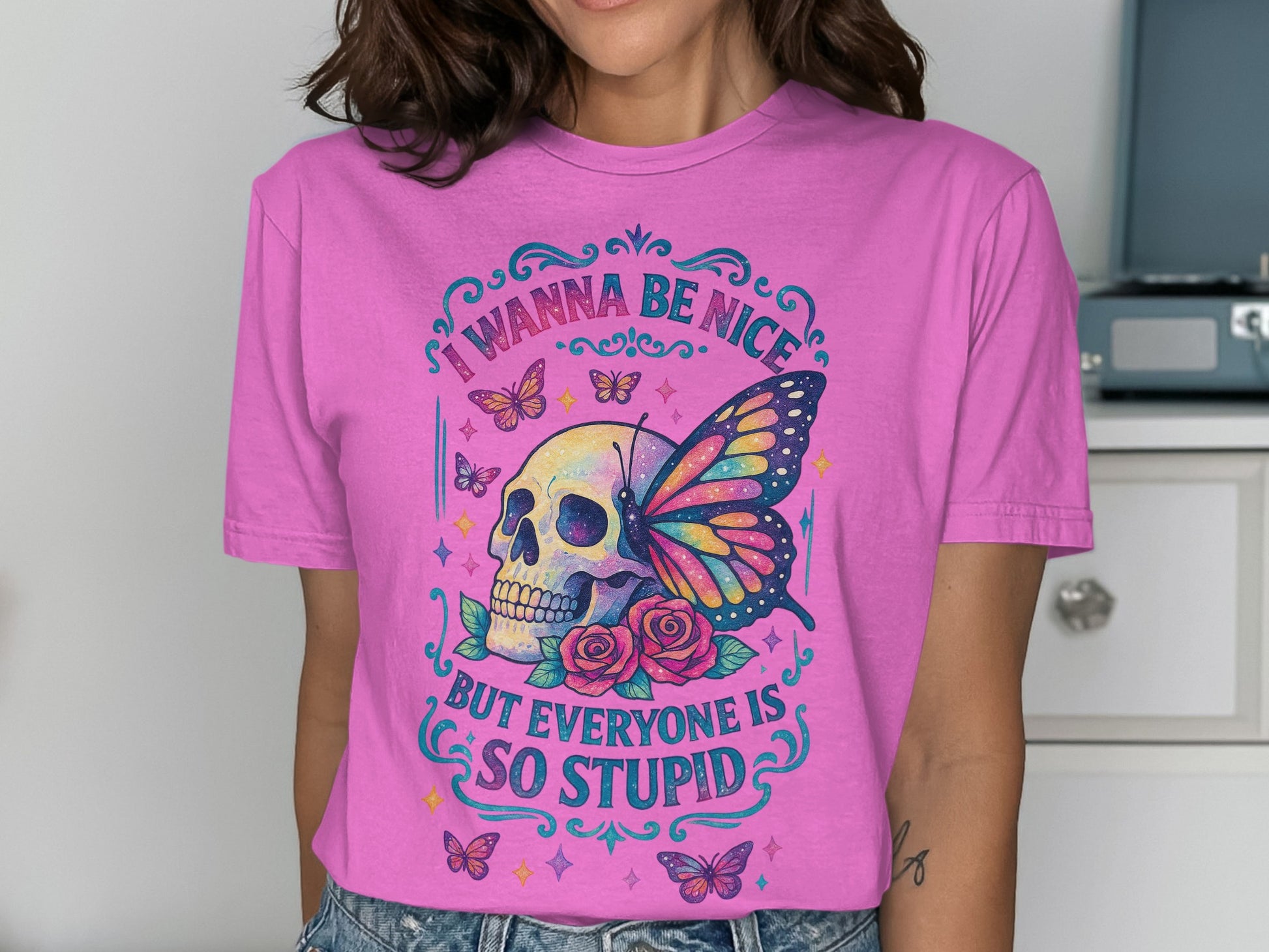 I Wanna Be Nice But Everyone Is So Stupid shirt