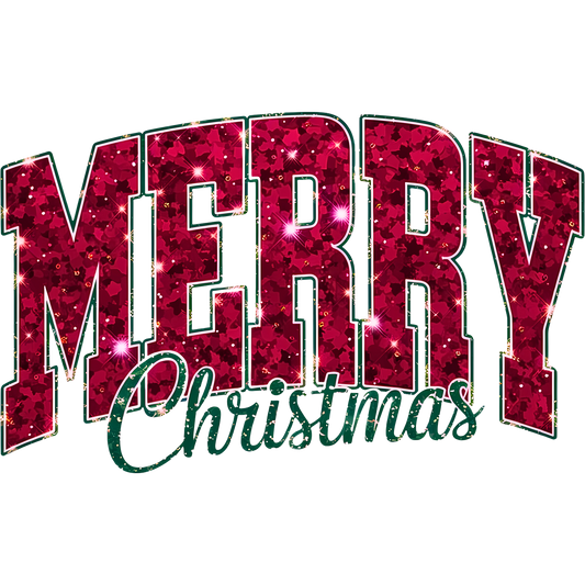 Merry Christmas Sparkling Holiday Decor Product