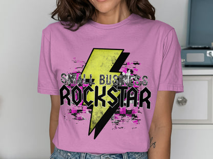 Small Business Rockstar Graphic Tee