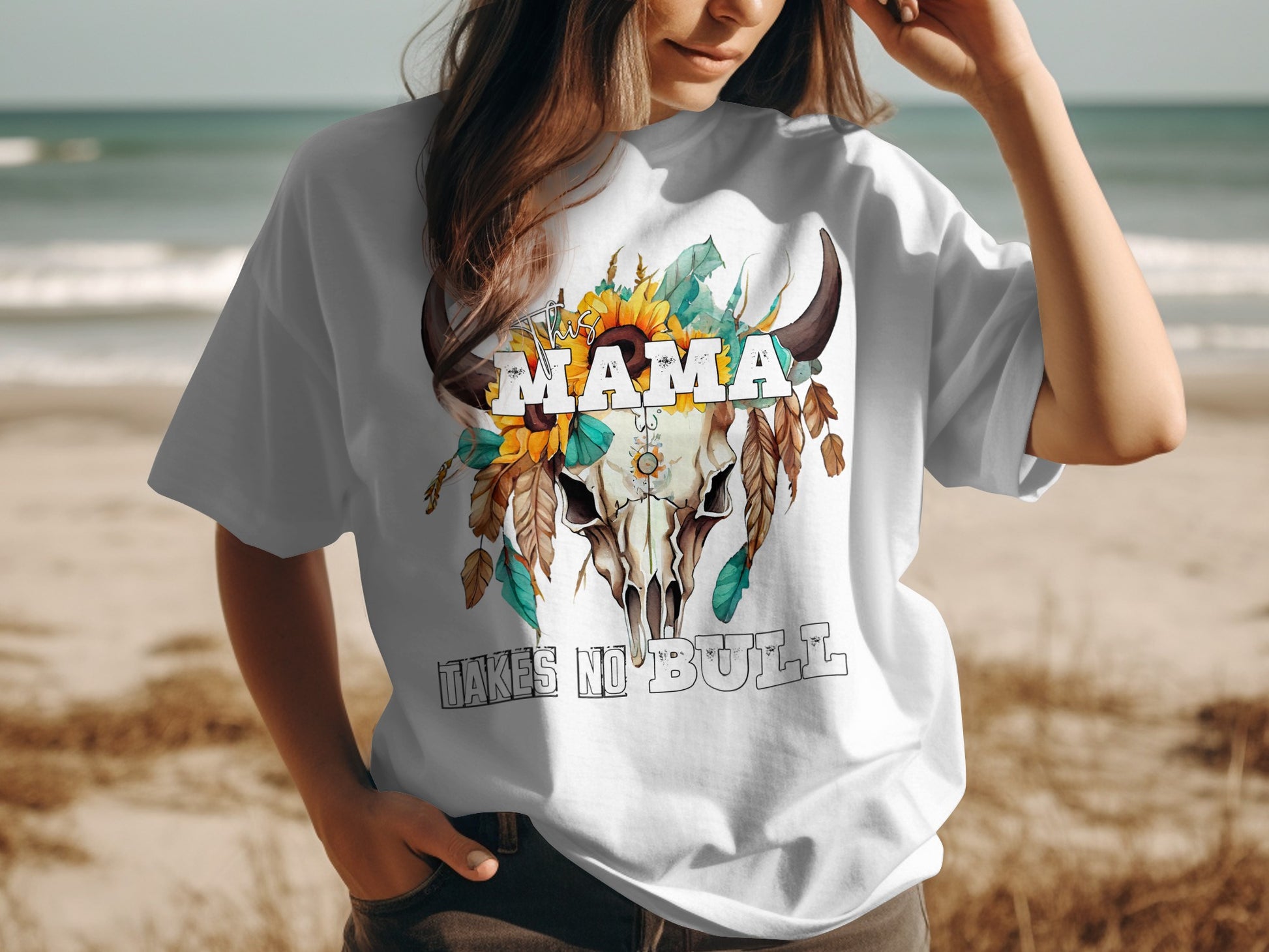 Mama Takes No Bull Graphic T-shirt Perfect for Summer