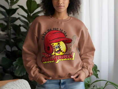 Take Me Out to the Ballgame Graphic Sweatshirt