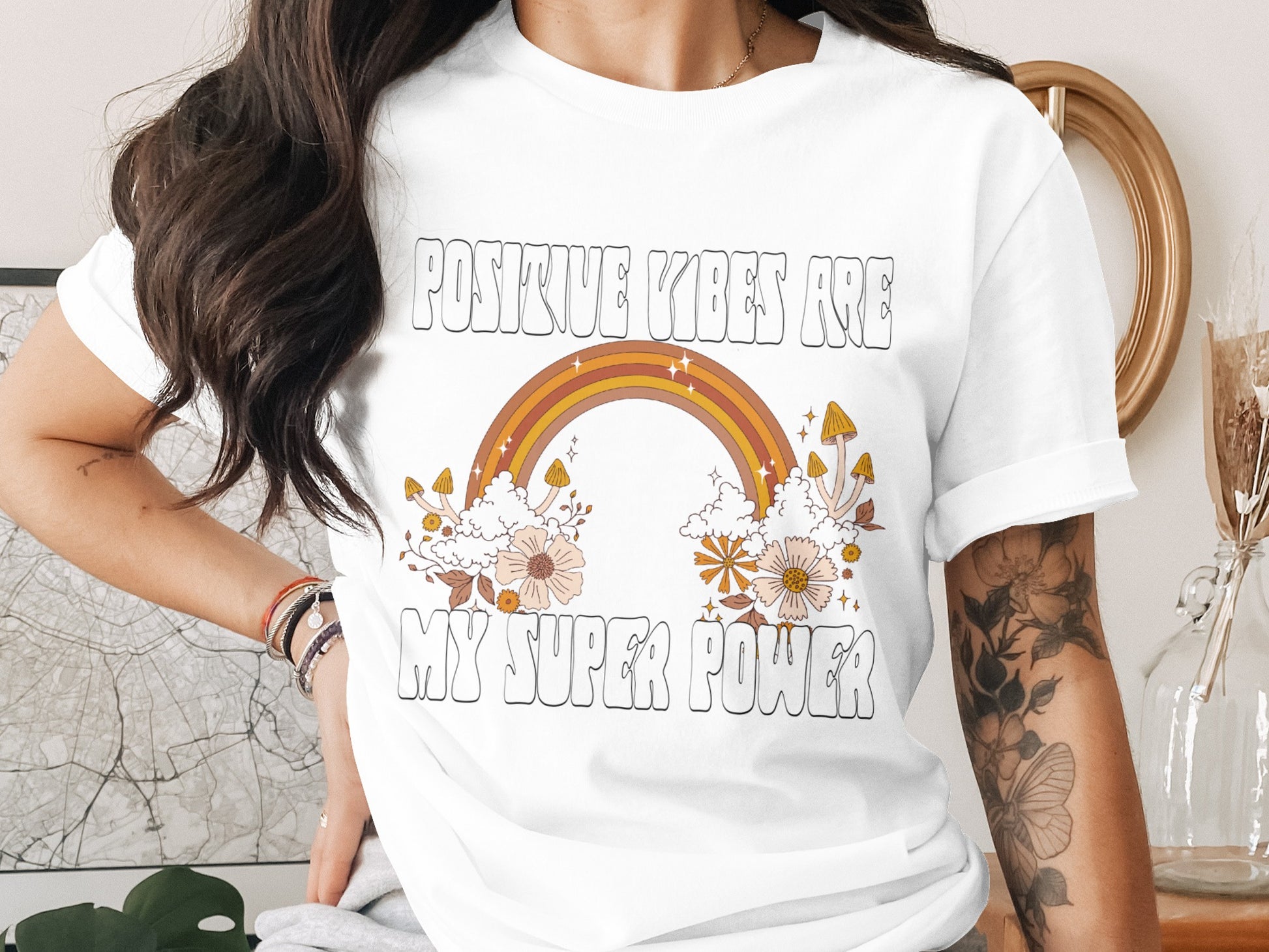 Positive Vibes Are My Super Power T-shirt