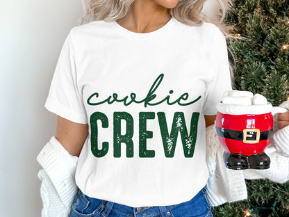 Festive Cookie Crew Shirt for the Holiday Season
