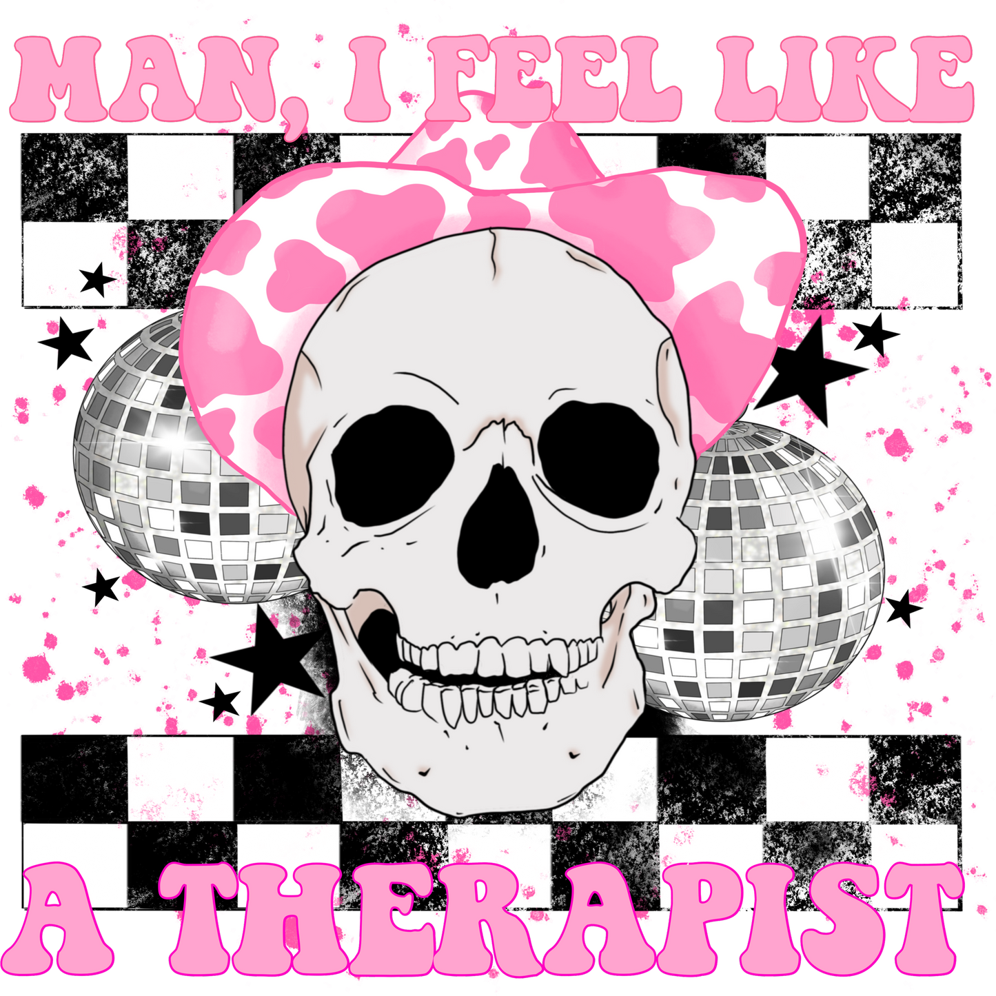 Man I Feel Like A Therapist Graphic Print Product