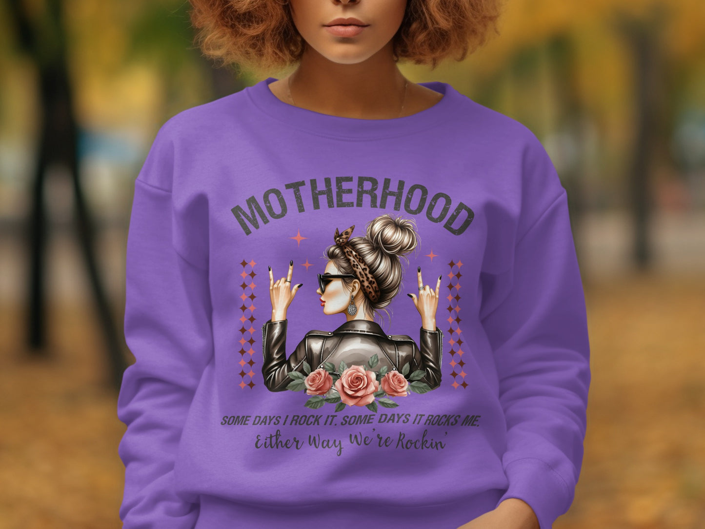Motherhood Either Way We're Rockin Sweatshirt
