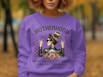 Motherhood Either Way We're Rockin Sweatshirt