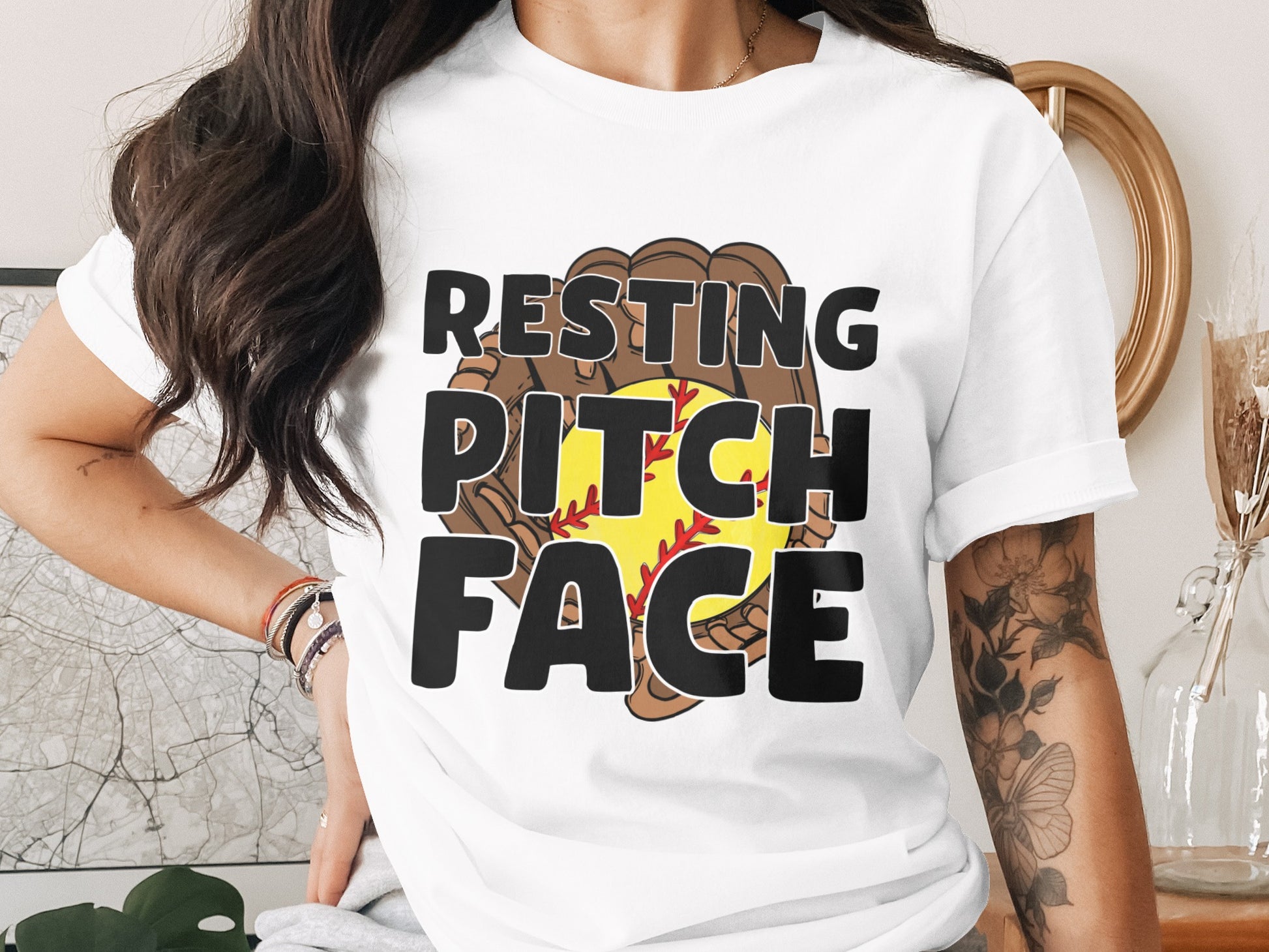 Resting Pitch Face Graphic T-Shirt for Millennials