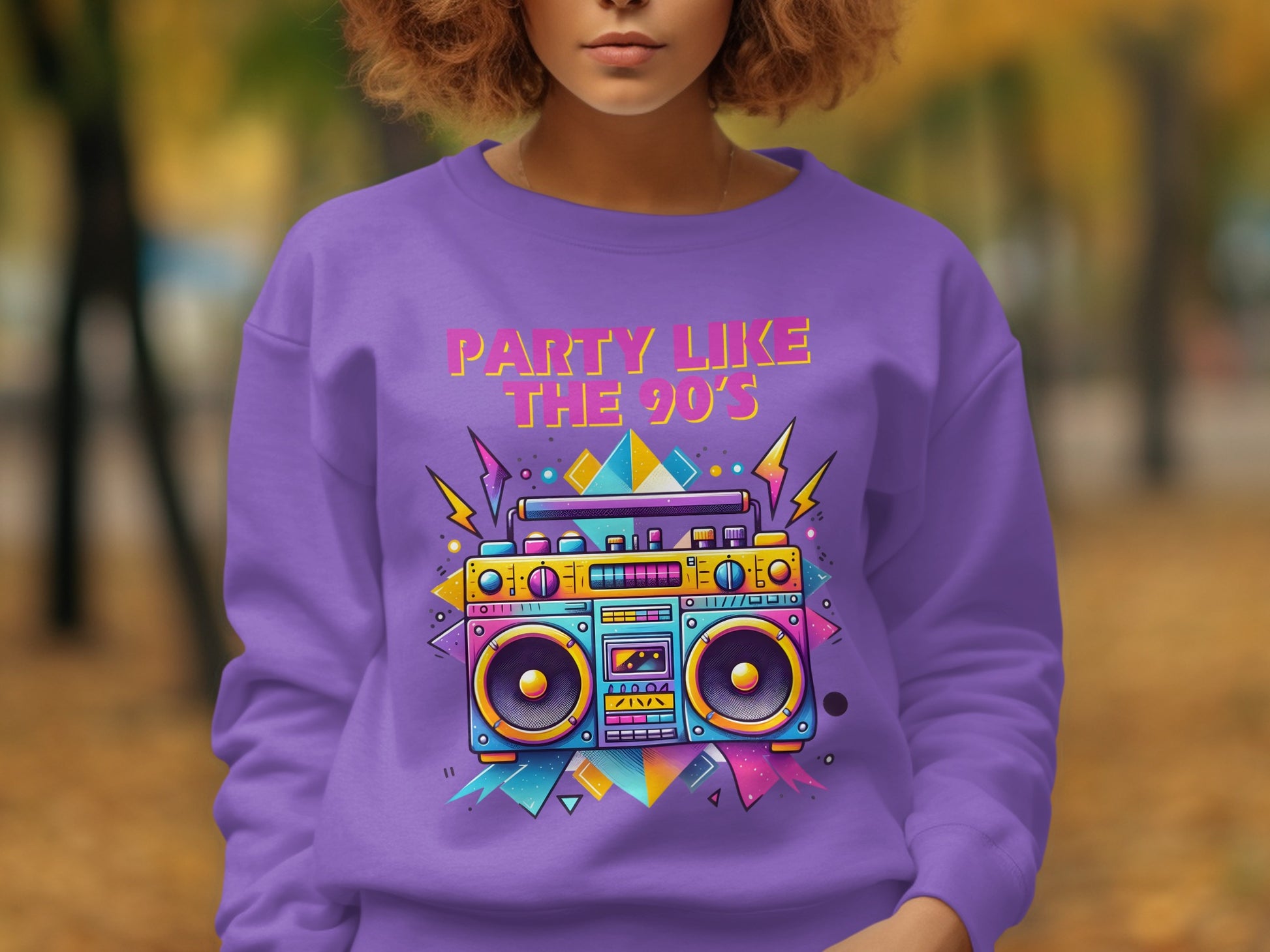 Party Like The 90's Graphic Sweatshirt product