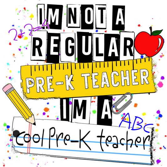 I'm Not A Regular Pre-K Teacher I'm A Cool Pre-K T-Shirt