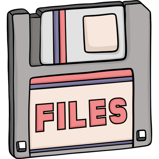 Cool Retro Floppy Disk Design Computer Accessory