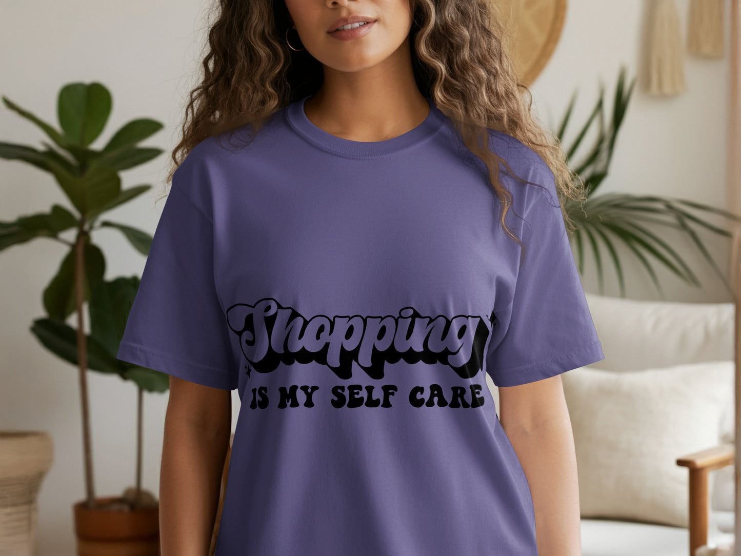 Shopping is My Self Care Graphic Tee