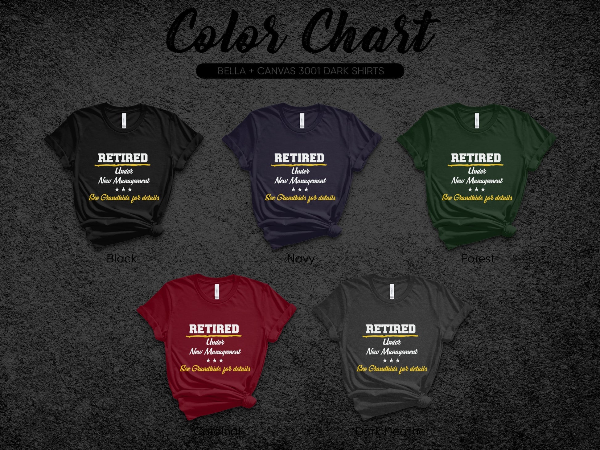 Retired Unavailable New Management See Grandkids Job Details Shirt