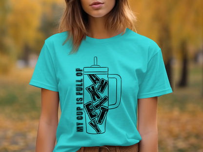 My Cup Is Full of Kittens Graphic Tee