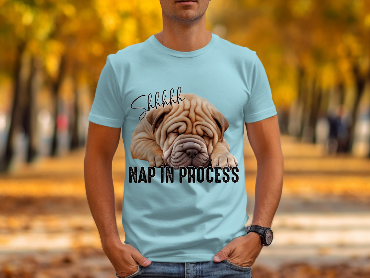 Shhhhhh Nap In Process Shirt for Dog Lovers