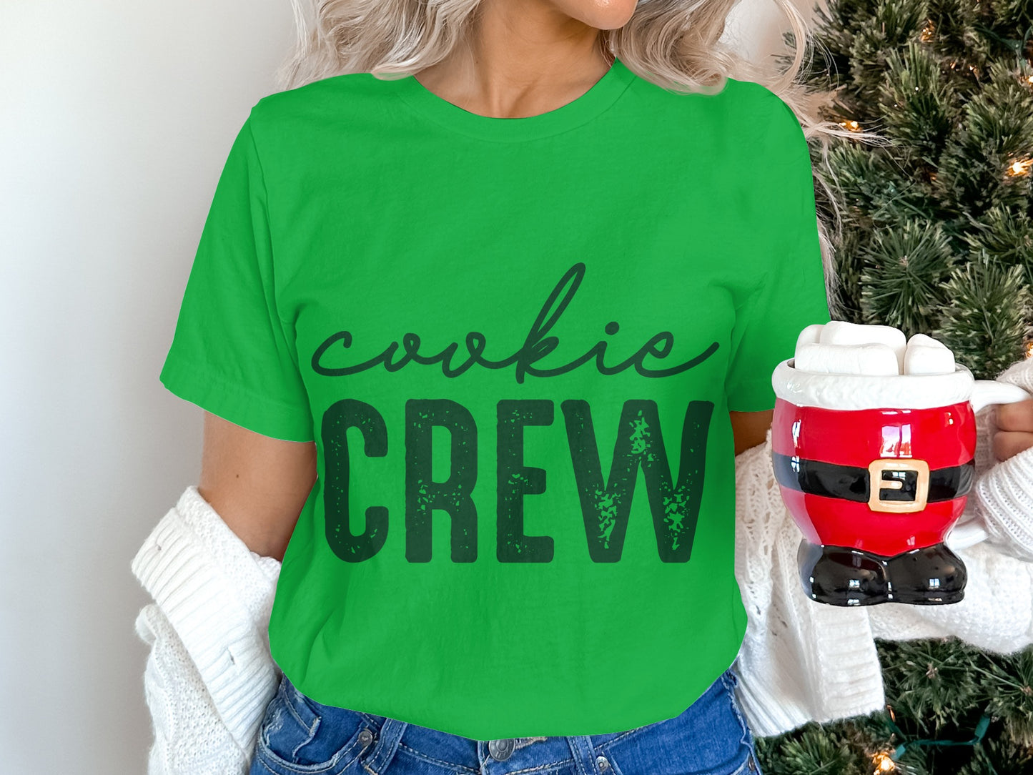 Cookie Crew Christmas Themed T-shirt