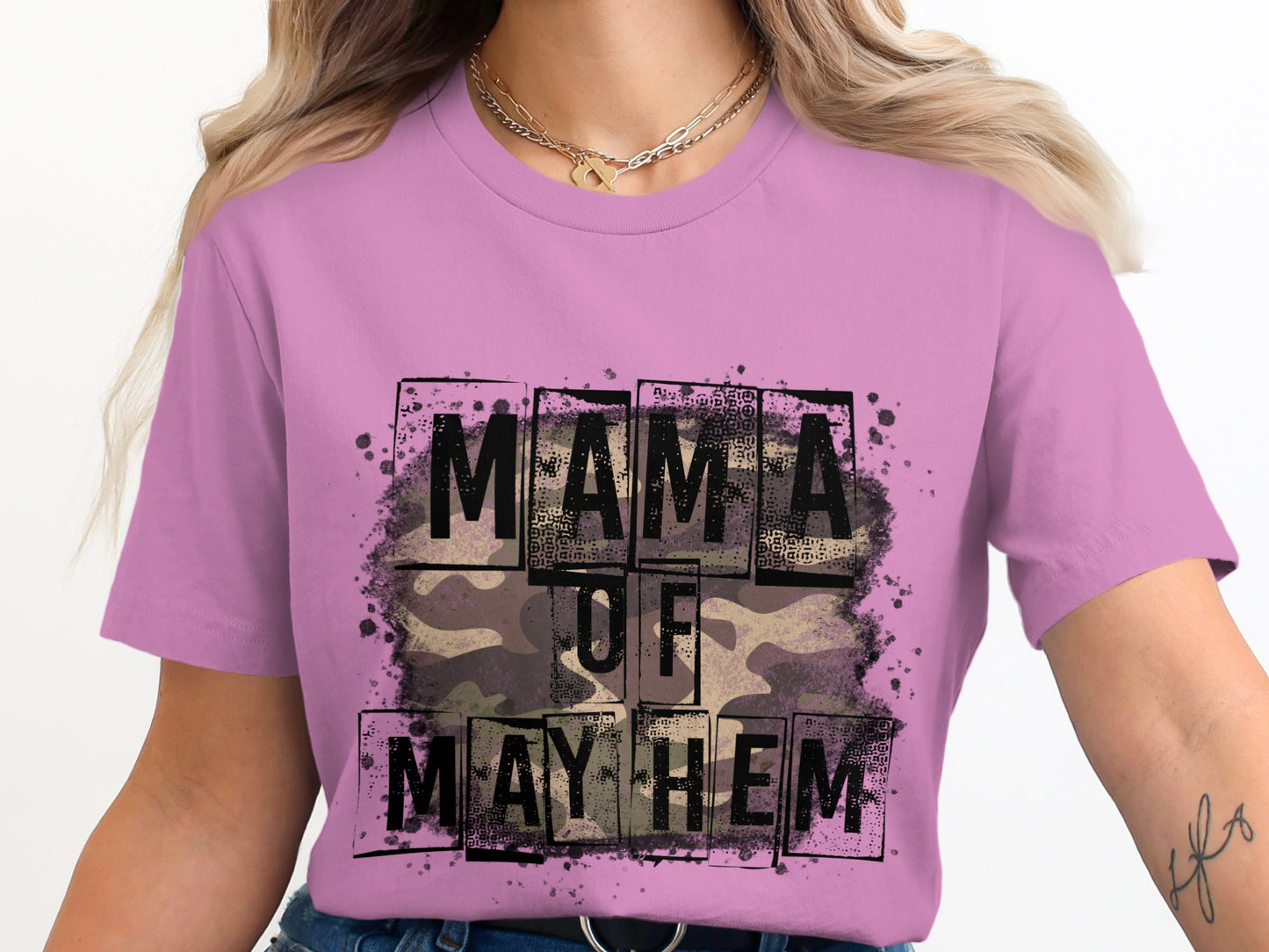 Mama of Mayhem Graphic T-Shirt Fashion Top